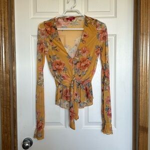Floral Guess Shirt XS